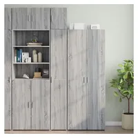 VidaXL Hochschrank Schmal Grau Sonoma 30x42,5x225 cm Holzwerkstoff