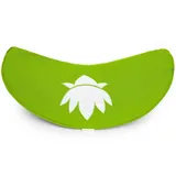 yogabox Yogakissen Halbmond Basic Lotus Stick weiß - apfelgrün 40 x 17 12,0 cm 1 St
