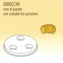 KBS Gastrotechnik KBS Nudelform Gnocchi Für 50410001 Nudelmaschine 1,5Kg nicht für Kartoffelteig