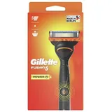 Gillette Fusion5 Power Schwarz, Orange