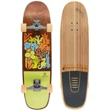 BTFL Minilongboard KELLY - Surfskate Board with Nose and Tail (1-St)