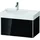 Duravit XSquare 78,4x46x39,7cm, 2 La, B l, wandhängend, sw hgl