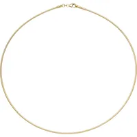 Halsreif JOBO Halsketten Gr. Gelbgold 333, Länge: 45 cm, goldfarben (gelbgold 333) Damen Halsketten 333 Gold 45 cm 1,5 mm