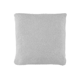 Marc O'Polo Nordic Knit Kissen 50 x 50 cm Silber