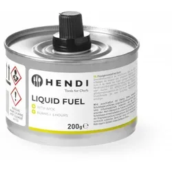 Hendi Brennpaste mit Docht 6x145 g