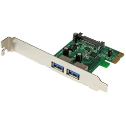 StarTech.com 2 Port PCI Express SuperSpeed USB 3.0 Schnittstellenkarte mit UASP
