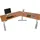 MCW Schreibtisch MCW-D40, Computertisch, 120° elektrisch höhenverstellbar ~ natur,