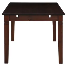 Home Affaire Esstisch HOME AFFAIRE "Danuta", braun (dunkelbraun), B:180cm H:75cm T:90cm, Tische, Esstisch, wahlweise mit Schublade, aus massiver Kiefer, FSC-zertifiziert