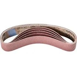 Korund Schleifband BA 35x450mm A100 für universelle Anwendung mit Rohrbandschleifer