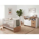 Arthur Berndt Babyzimmer, SET Maxim 2-tlg. Wickelkommode Babybett