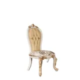 Lehnstuhl Barock Stühle Sitz Polster Möbel Klassischer Stuhl Holz Samt