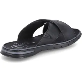 Bugatti man Herren Slipper, Männer Slipper, Mokassins,Freizeit,Slip-ons,freitzeitschuhe,offener einschlupf,maennlich,Men's,Black (1000),42 EU/EU UK - 42