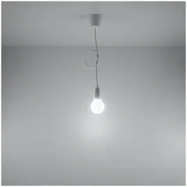 Sollux Diego 1-flg. 9 cm rund weiß