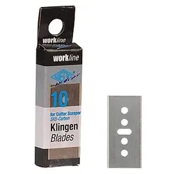 10 WEDO Cuttermesser-Klingen Scraper silber