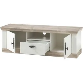 MID.YOU Lowboard , weiß , Maße cm B: 156 H: 51 T: 44.0