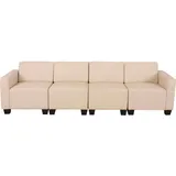 MCW Modular 4-Sitzer Sofa Couch Moncalieri ~ creme
