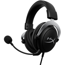 Kingston HyperX CloudX Kopfhörer, Kabelgebunden Kopfband Gaming Aluminium, Schwarz