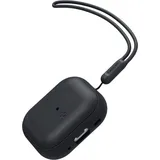 SPIGEN Silicone Fit Hülle Case Kompatibel mit AirPods Pro 2. Generation (2023/2022) - Schwarz