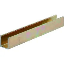 Woelm GmbH Schiebetor-U-Schiene, 6000mm, 240, mit Senklöcher, Stahl