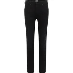 Skinny-fit-Jeans MUSTANG "Style Frisco Skinny", Herren, Gr. 33, Länge 32, 901 schwarz, Denim/Jeans, 98% Baumwolle, 2% Elasthan, skinny fit, Jeans