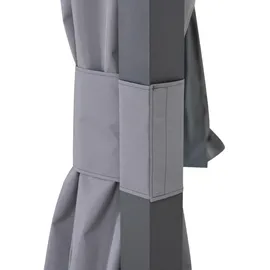 Sunjoy Vorhang für Zedernholz Gazebo 300 cm x 300 cm