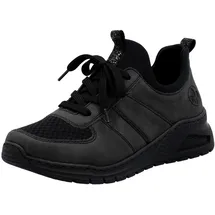 Rieker Slip-On Sneaker Damen Grau/Schwarz 37