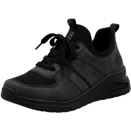Rieker Slip-On Sneaker Damen Grau/Schwarz 37