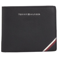 Tommy Hilfiger TH CENTRAL CC FLAP AND COIN Geldbörsen Herren, Schwarz (Black), OS