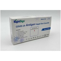 RightSign COVID-19 Antigen-Schnelltestkassette (Nasenabstrich) - 5X