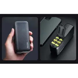 TELESIN Powerbank Für Die GoPro Hero 13 Black S0-pb-01-tgp Akku-actionkamera Zubehör, - Black),