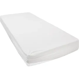 OTTO home Spannbettlaken Jersey-Elasthan 90 x 200 - 180 x 200 cm weiß