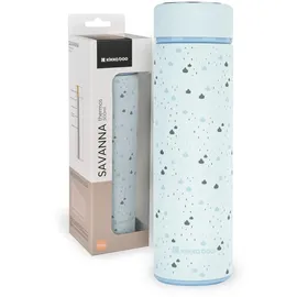 KIKKABOO Thermoskanne SAVANNA blau 0,5 l