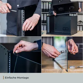 HMF 65709-07 Serverschrank 19 Zoll Rack