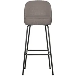 Barhocker Vogue aus Boucle-Stoff, Nougat
