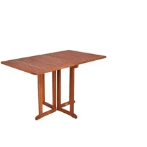 Harms Import Baltimore Balkontisch 120 x 70 x 73 cm rechteckig