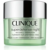 Clinique Superdefense Night Recovery Moisturizer very dry to dry combination 50 ml