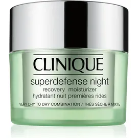 Clinique Superdefense Night Recovery Moisturizer very dry to dry combination 50 ml