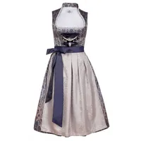 Edelnice Dirndl Marianna blau, silber 50
