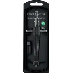 FABER CASTELL Schnellverstellzirkel Grip 2001 schwarz 174434 Grip 2001