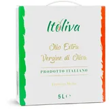 Itoliva - 100% italienisches natives Olivenöl Extra, mittelfruchtig 5Lt