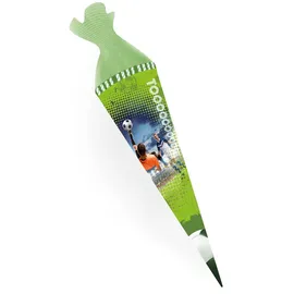 trotsch Trötsch Fußball Schultüte 22 cm zur Einschulung Geschwistertüte: Schultüte Einschulungstüte Zuckertüte Geschwistertüte