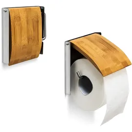 Relaxdays 10019179 Toilettenrollenhalter