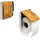 Relaxdays 10019179 Toilettenrollenhalter