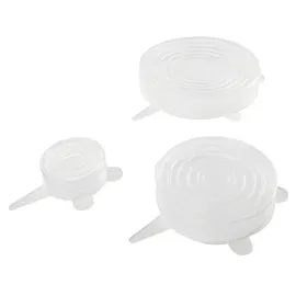 Fackelmann Frischhaltedeckel-Set 3-tlg.,