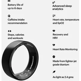 ultrahuman Ring Air Grau Ringgröße 9