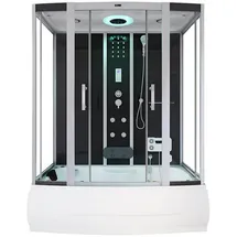 Home Deluxe Diamond Dampfdusche 90 x 170 cm
