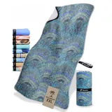 NirvanaShape Strandtuch XXL - Strandhandtuch mit über 32 Strand-Muster - schnelltrocknende Mikrofaser Badetuch, Microfaser Handtuch, Badehandtuch - 200 x 90 cm