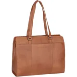 The Chesterfield Brand Fidenza Schultertasche Leder 40 cm Laptopfach braun