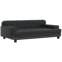 vidaXL Kindersofa vidaXL 90 x 53 x 30 cm Kiefer schwarz