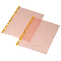 Dokumentenhülle Permastat, ESD, rosa, mit Lochrand - rosa